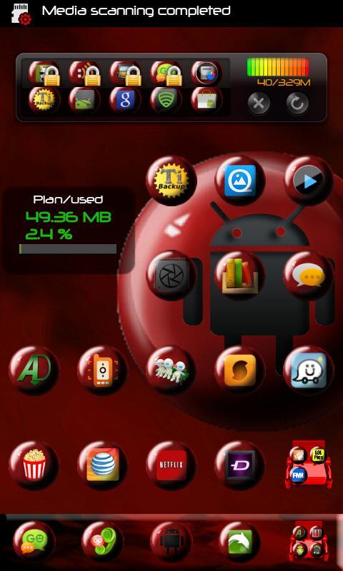 Red Marble Theme