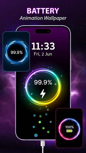 Battery Charger Animation Art