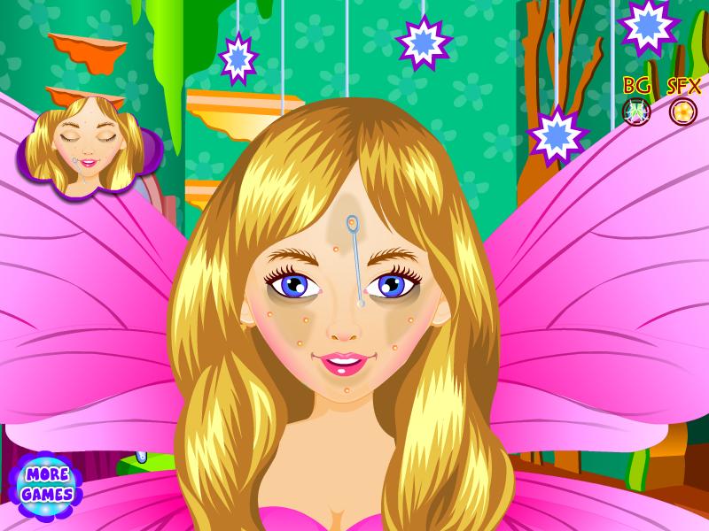 fairy bathing girls games