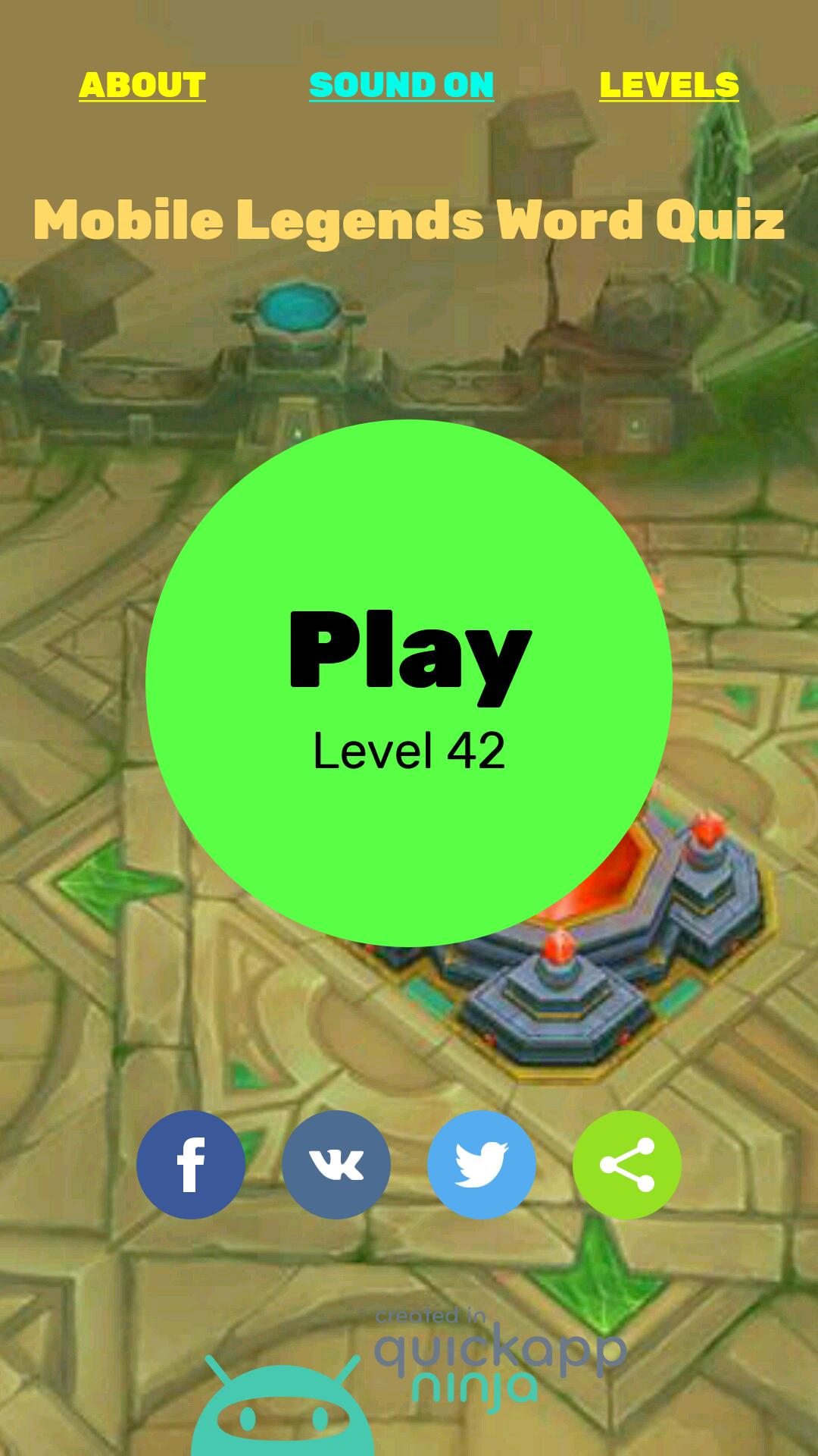 Mobile Legends Word Quiz