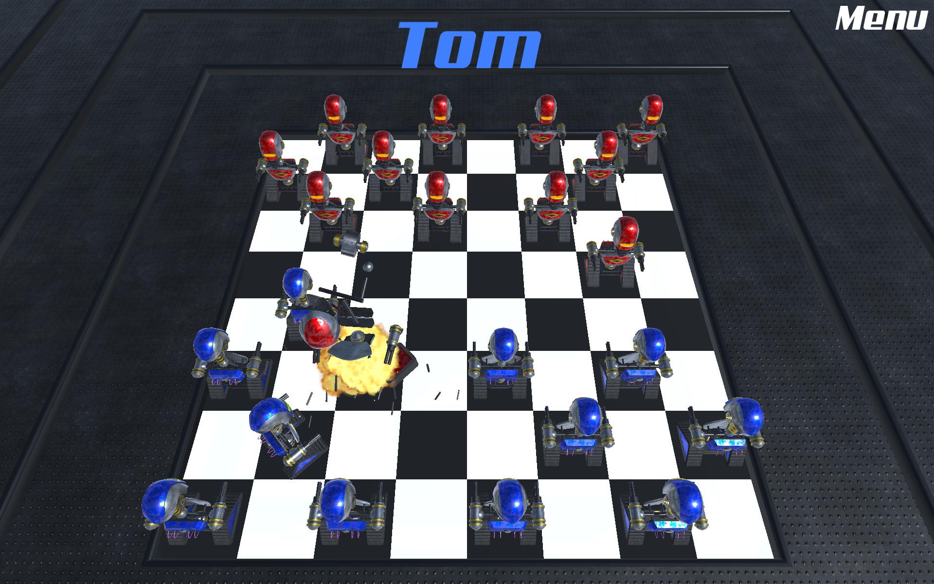 Robot Checkers