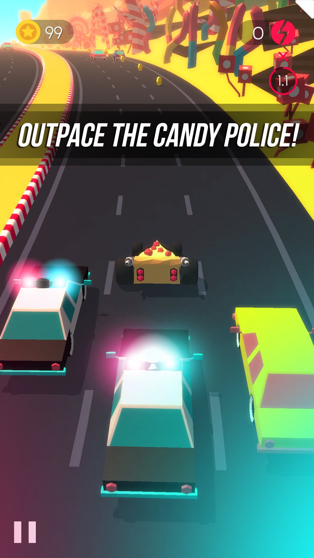 Highway Crash Derby: Candy Madness