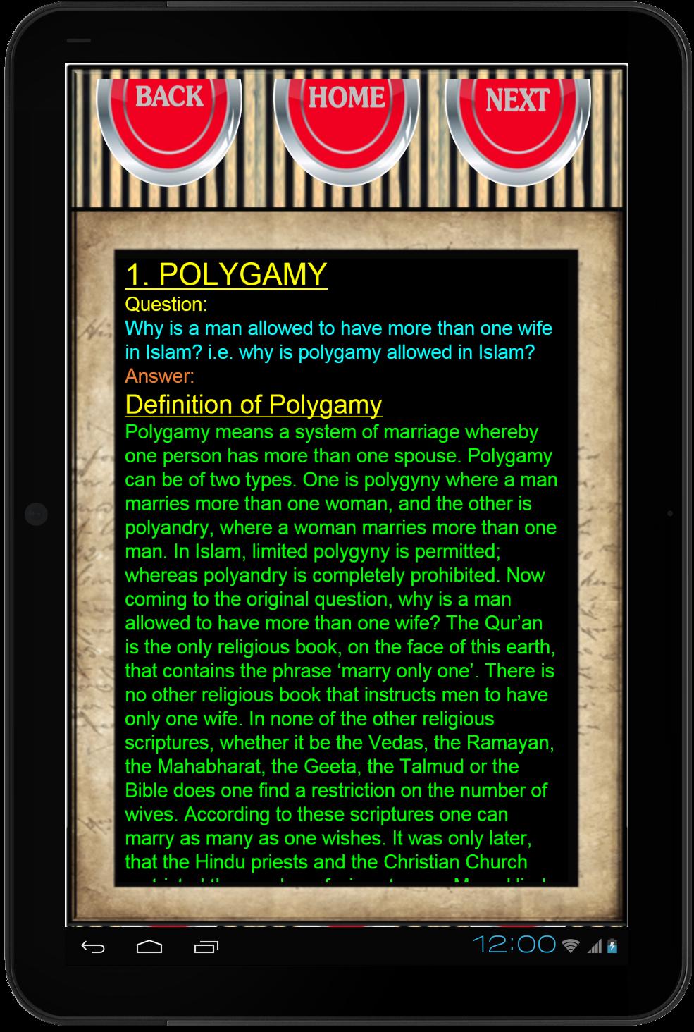 Questions Answered About Islam