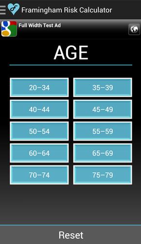 Framingham Risk Calculator