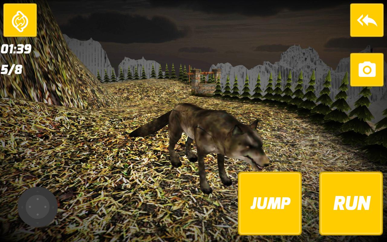 Muscle Wolf Simulation