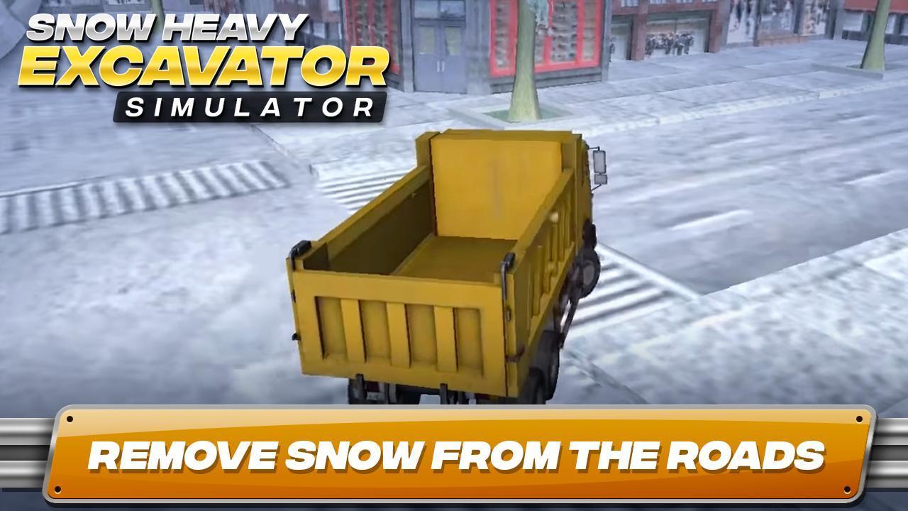 City Snow Excavator Simulator 3D