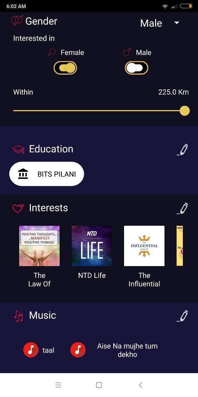 Titan App - Feminist Dating Application