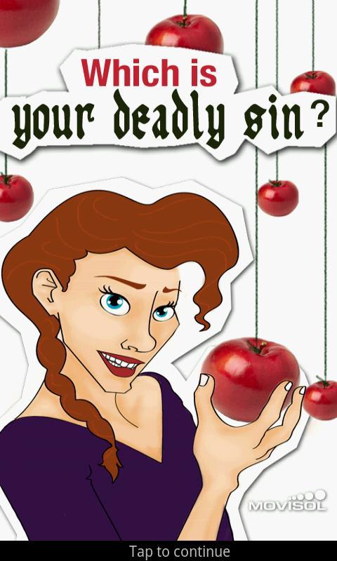 Which is your deadly sin?
