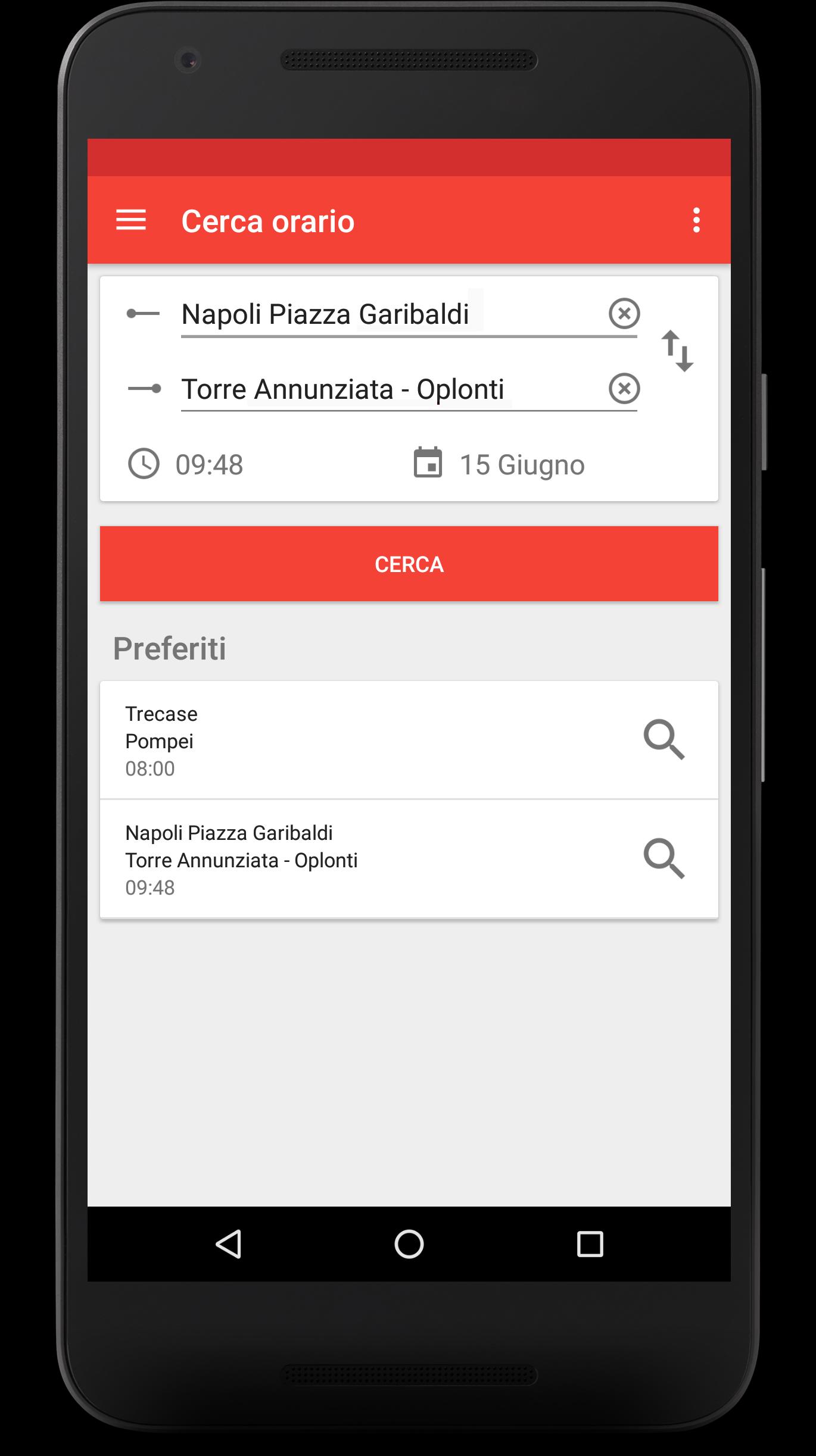 Orari Circumvesuviana