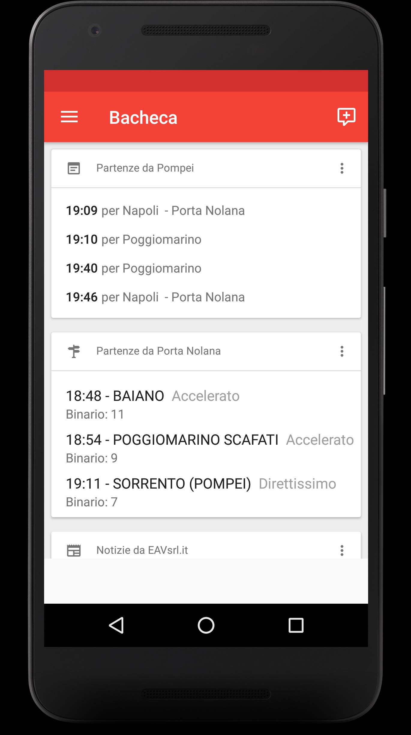 Orari Circumvesuviana