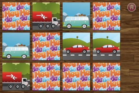 Car Memo Match for Kids FREE