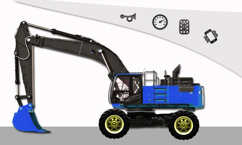 Excavator Fun For Kids