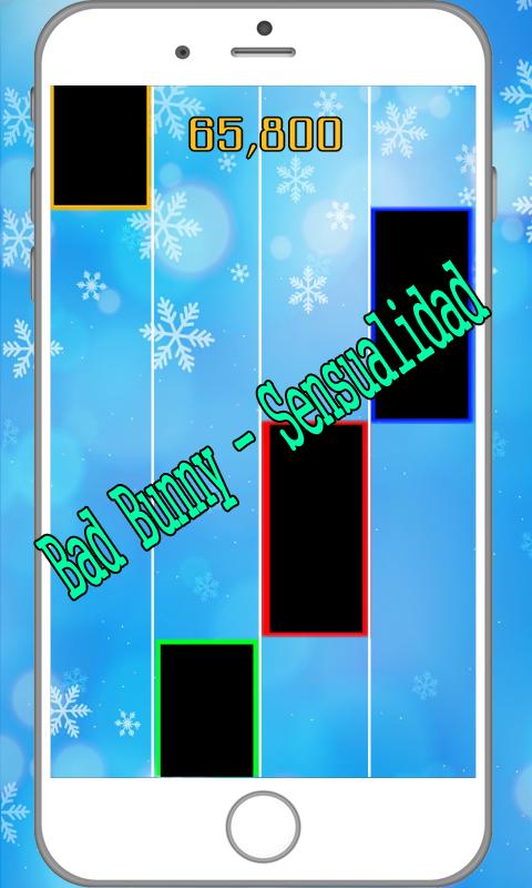 Bad Bunny Piano tiles
