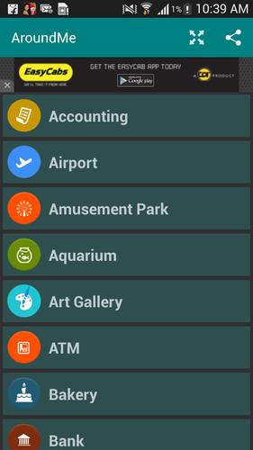 Around Me Places Tracker