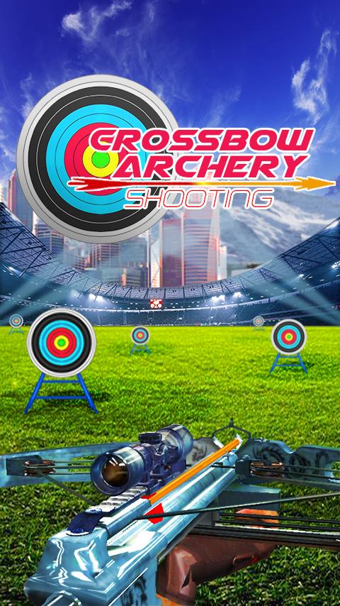 Crossbow archery shooting