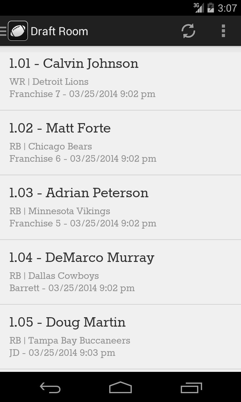 MFL Fantasy Football 2020