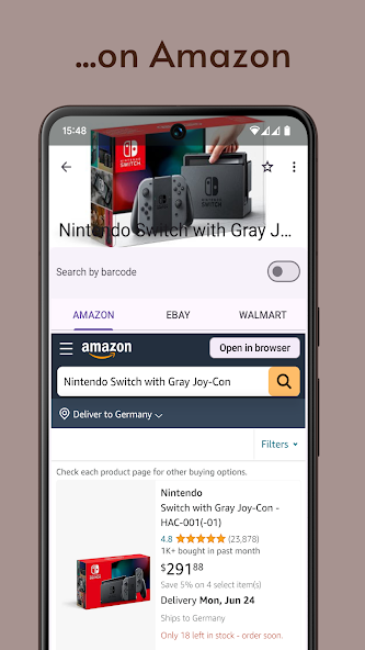Barcode Scanner for Amazon