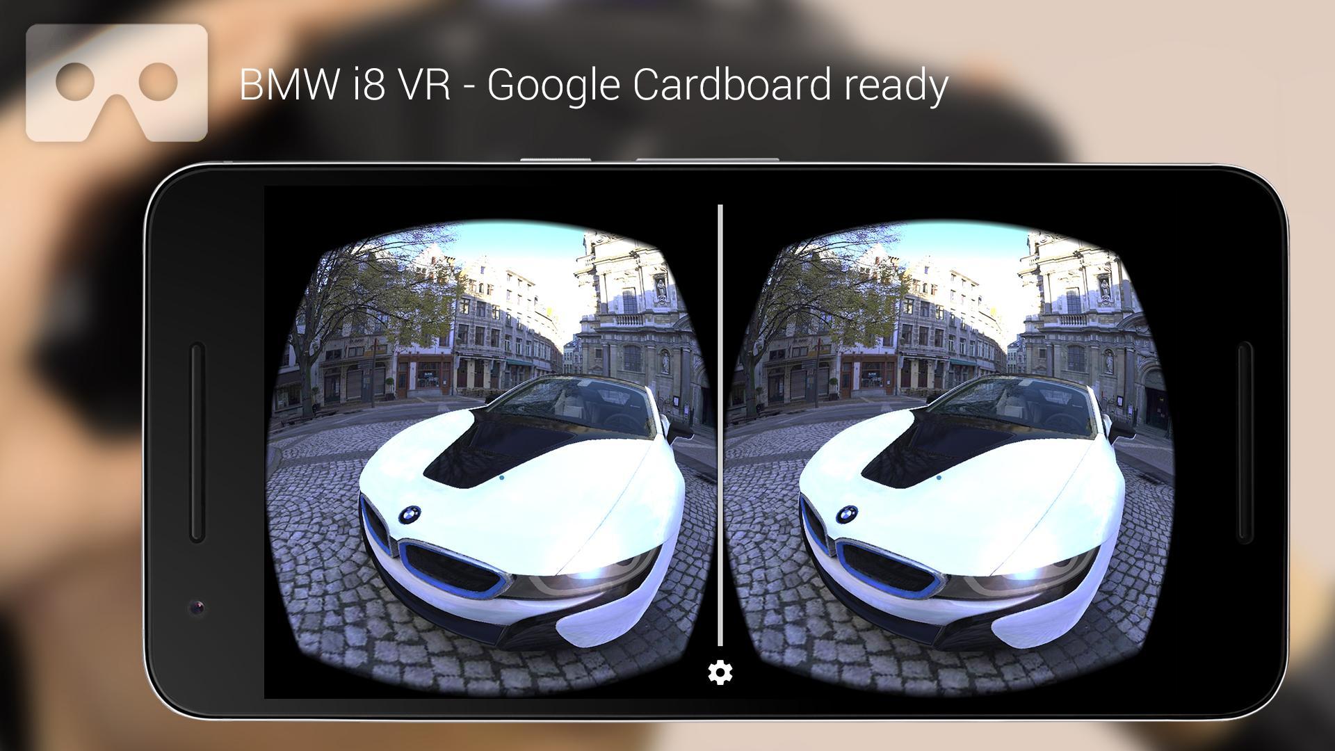 Virtual Reality Model of BMW i8 - Cardboard