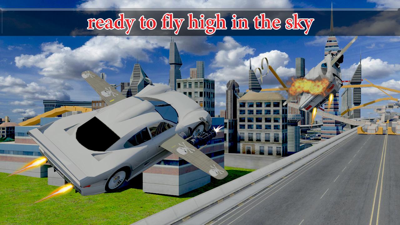 VR Futuristic Flying Car Simulator : Virtual Game