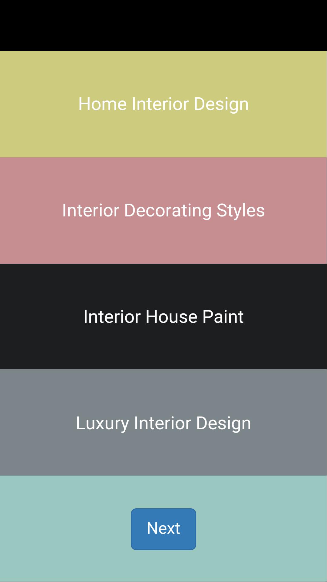 Interior Decorating Ideas