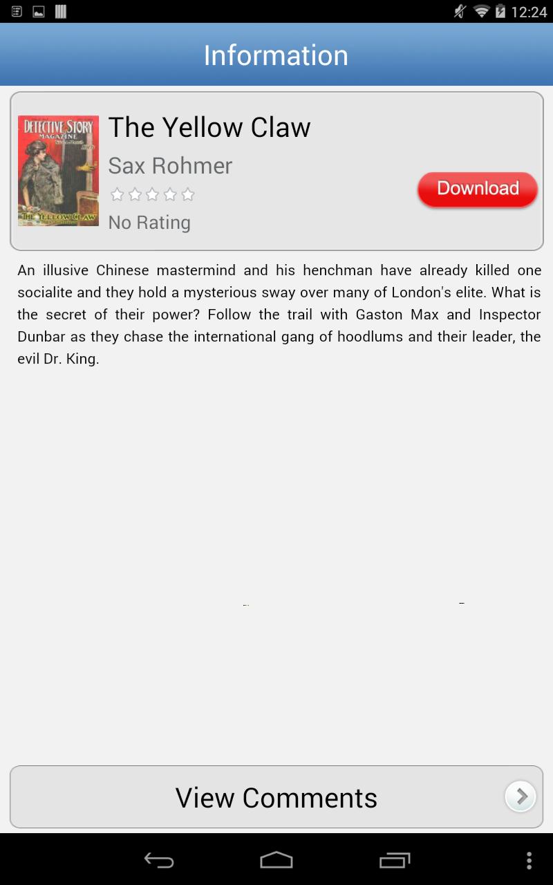 Thriller Novels & Books