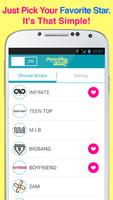 KPOP Boy Idol PhotoPing Screen