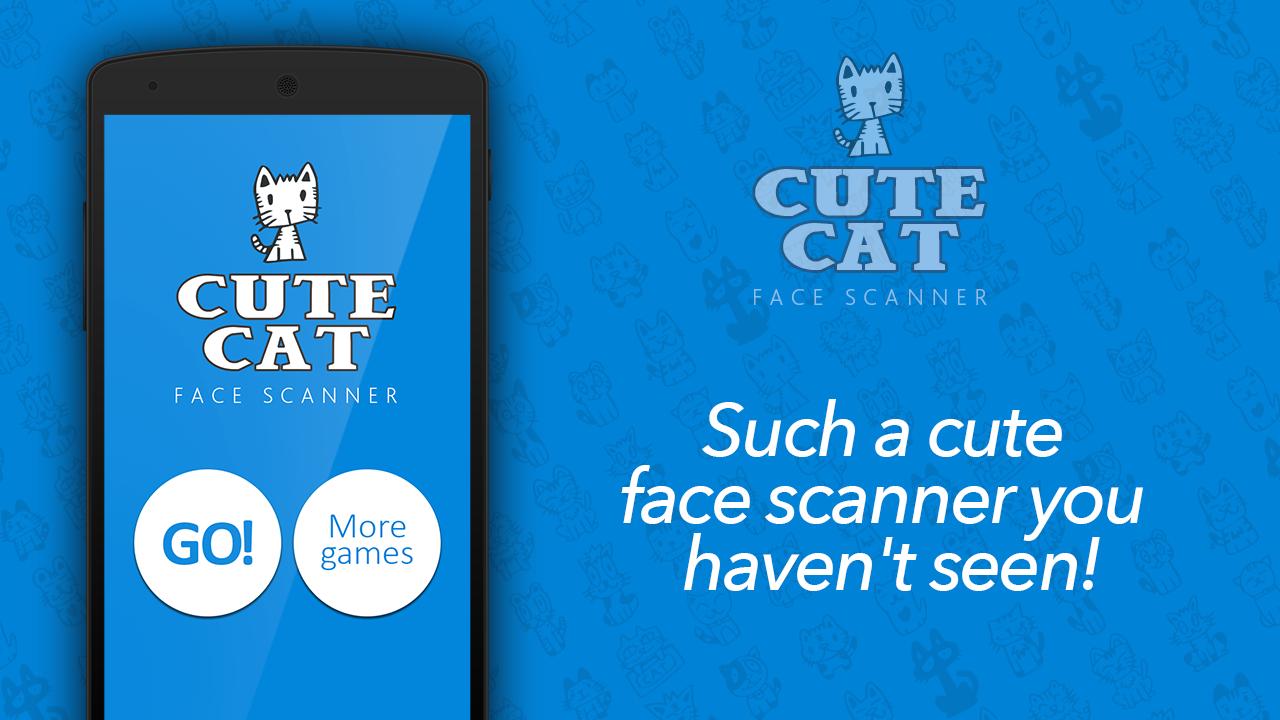 Cute cat face scanner
