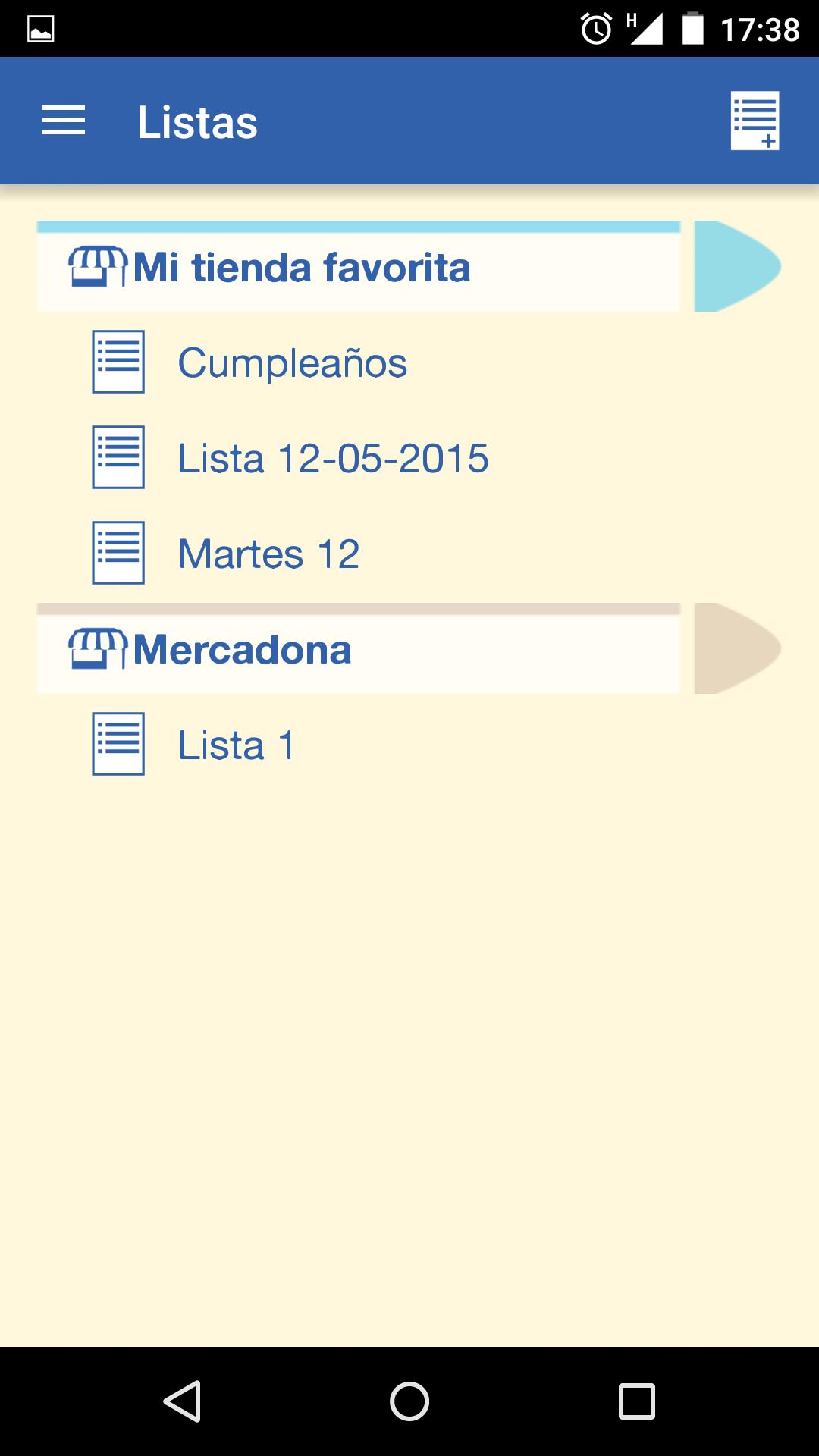 Mi Lista de la Compra Cloud