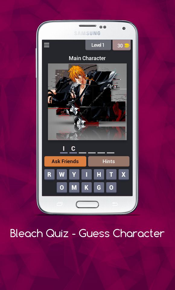 Bleach Quiz - Guess Character