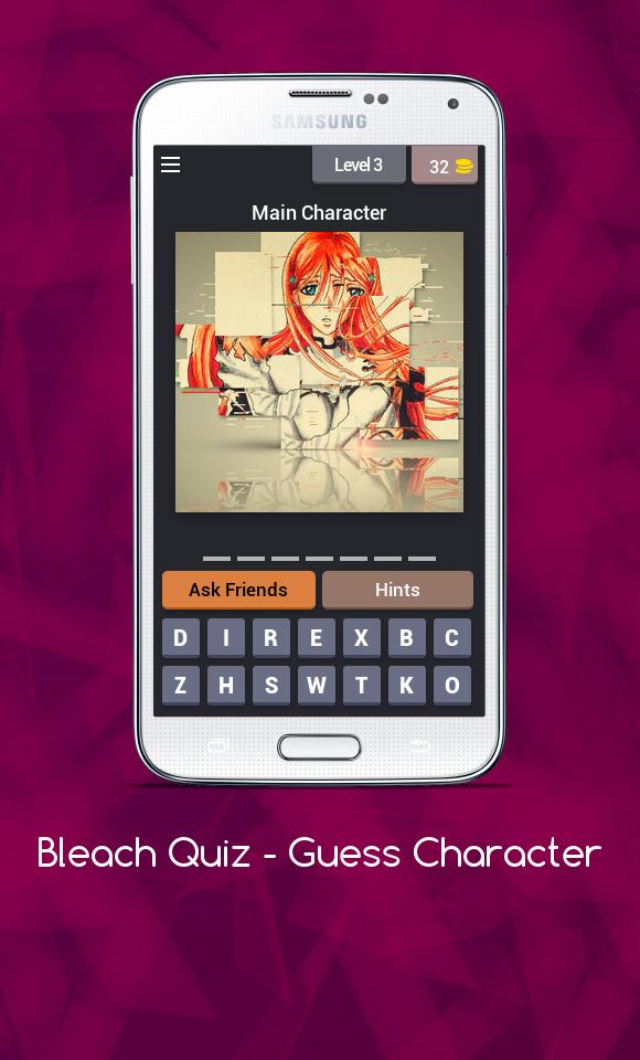 Bleach Quiz - Guess Character