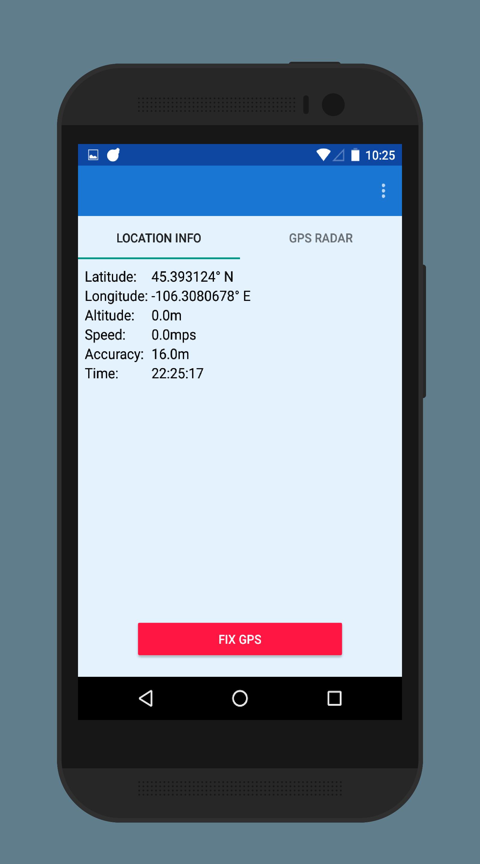 GPS fix : GPS Test, Compass App & Satellites Radar