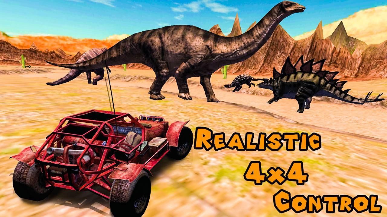 Dino World Car Racing