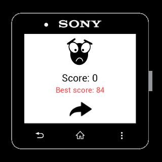 ReactionFruit for SmartWatch2