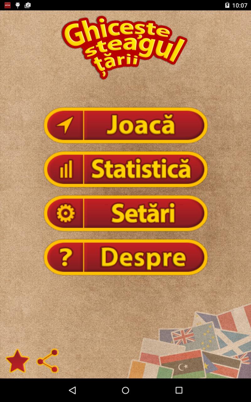 Ghiceste steagul tarii