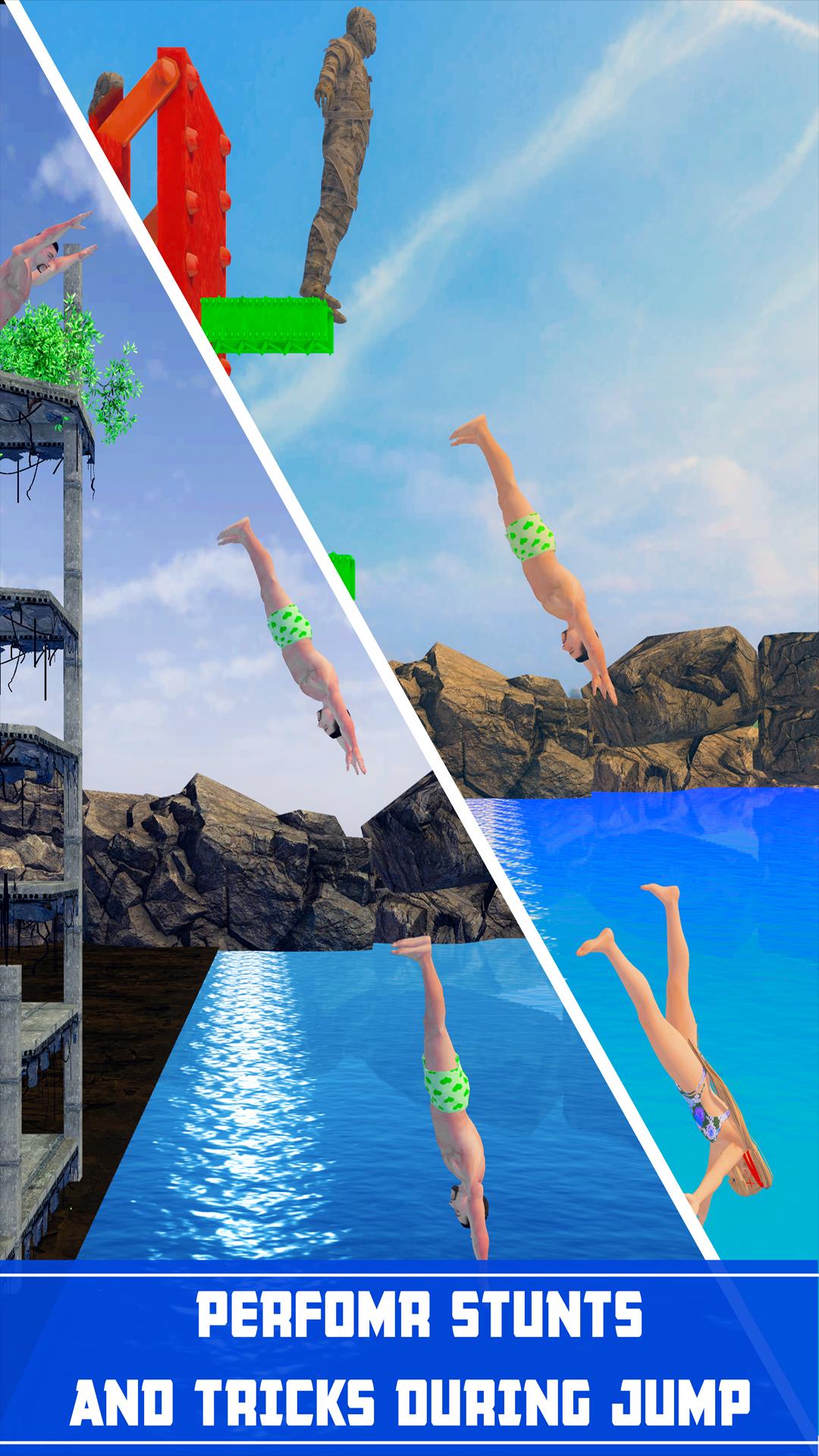 Flip Game of Cliff Diving