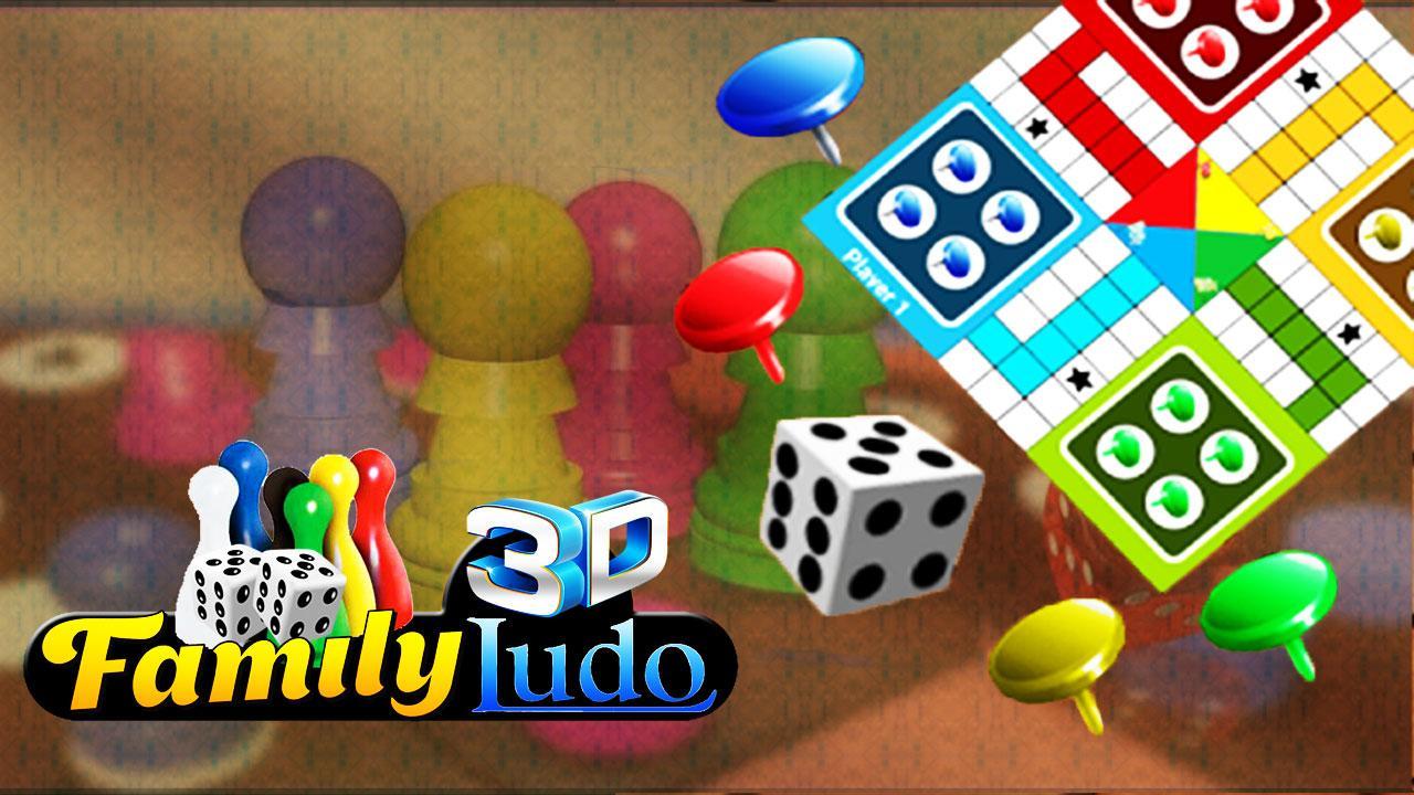 Family Ludo Fun 3D