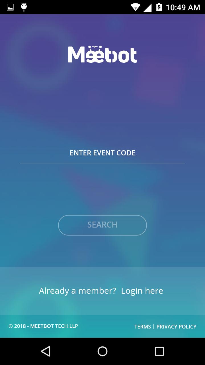 Meetbot - Event Management App