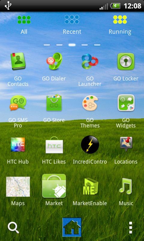 Go Launcher nature landscapes