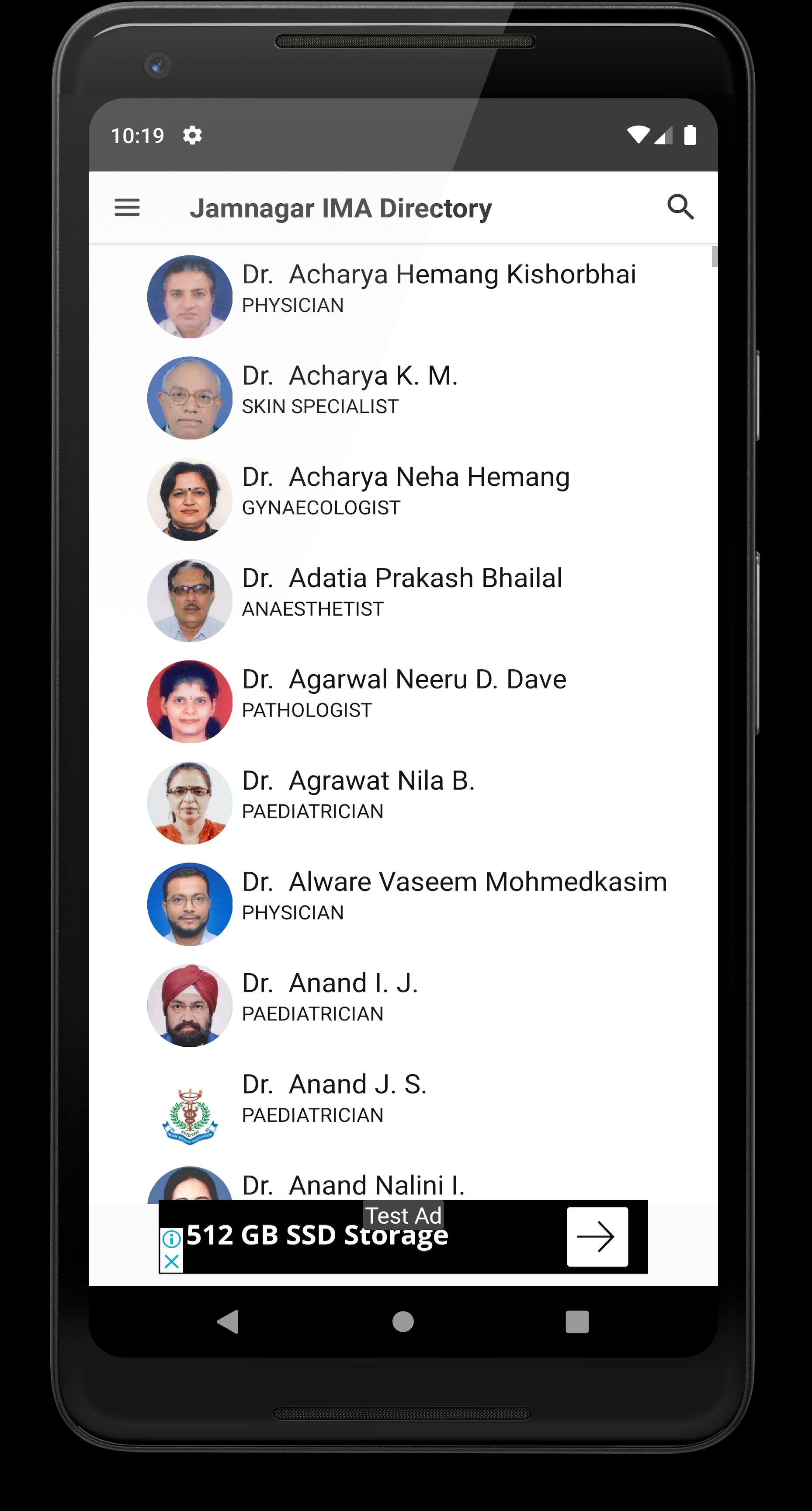 IMA Jamnagar Directory