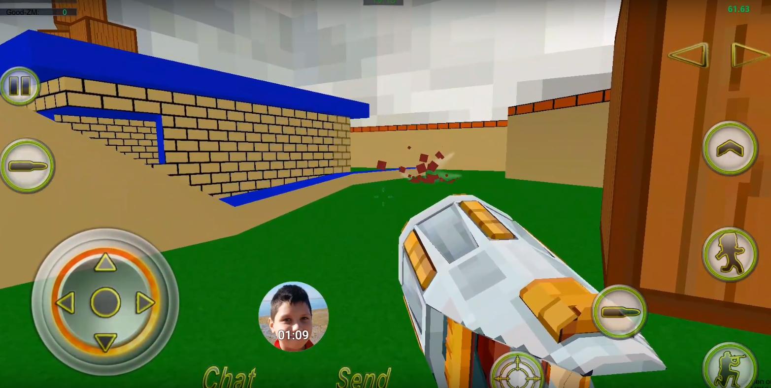 Zombie Blockfare Of Future Multiplayer