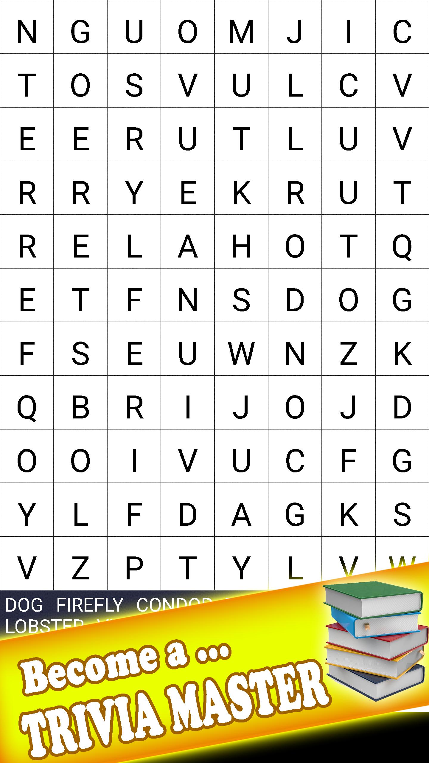 Crossword Wordsearch