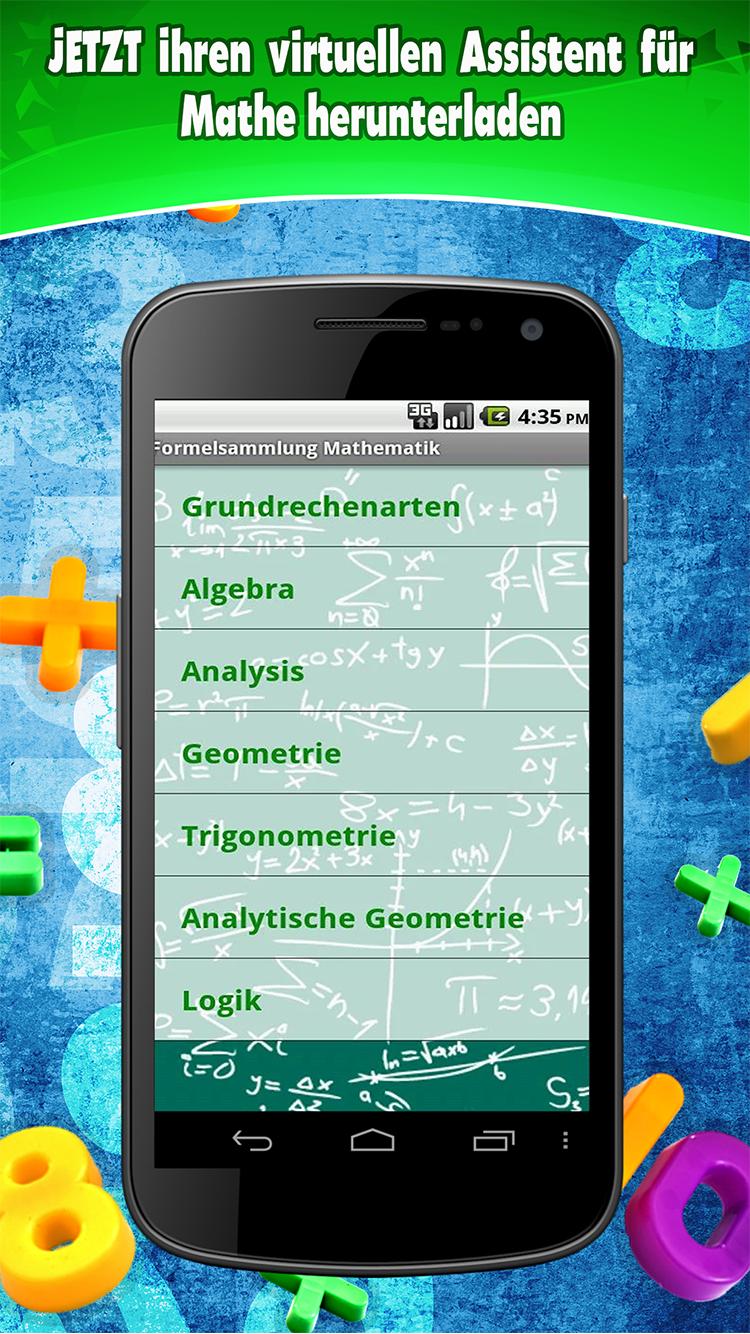 Formelsammlung Mathematik