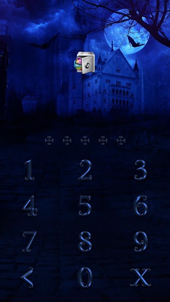 AppLock Live Theme Dark Castle