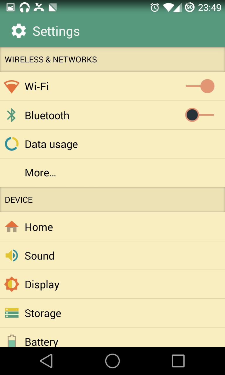 Material Retro Theme CM11/PA