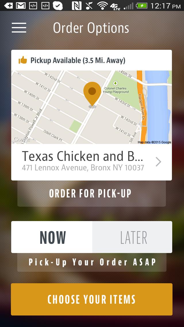 Texas Chicken and Burger