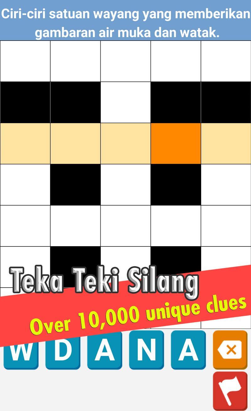 Indonesian crossword Puzzle