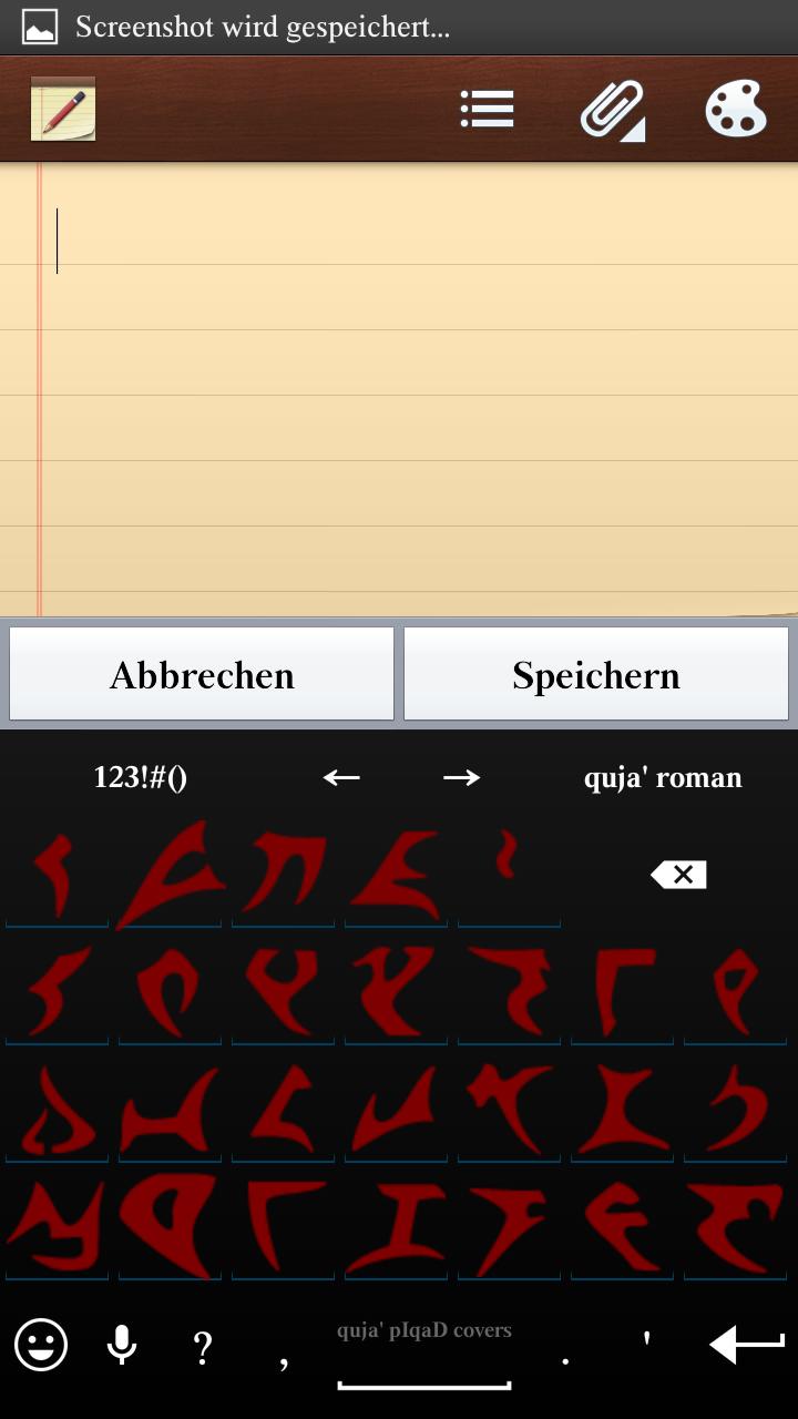 ASK Klingon Layout quja'