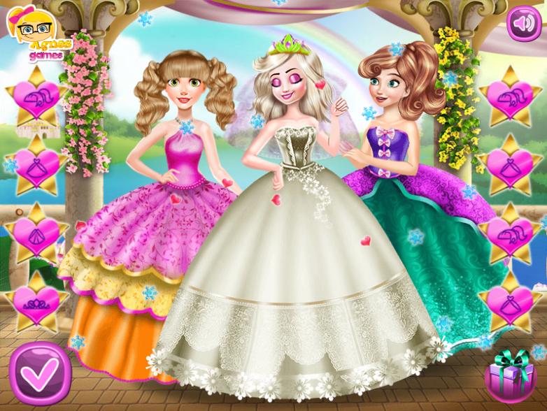 Ice Queen Wedding Photo Girl Games