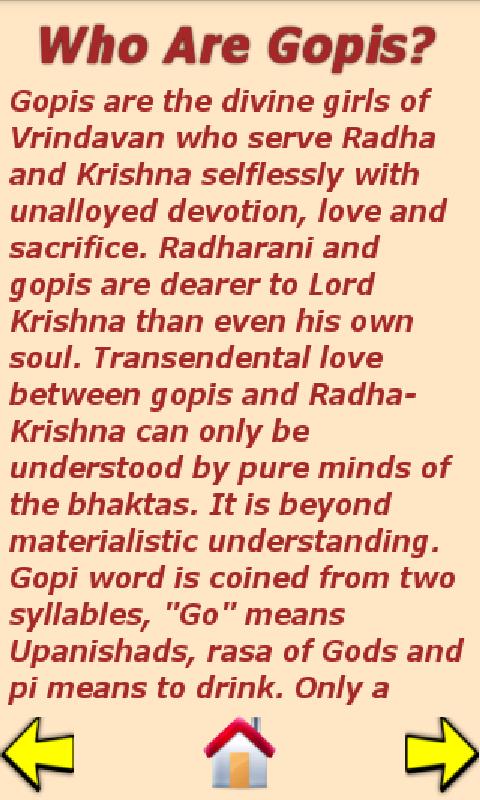 Gopis of Krishna