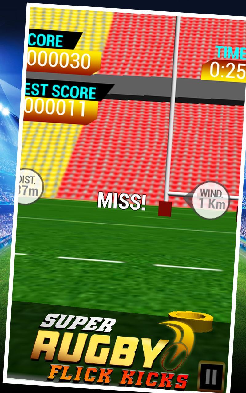 Super Rugby Flick Kicks